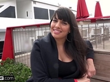 BANG Real MILFs - Latina Mercedes Carrera gives a sloppy bj
